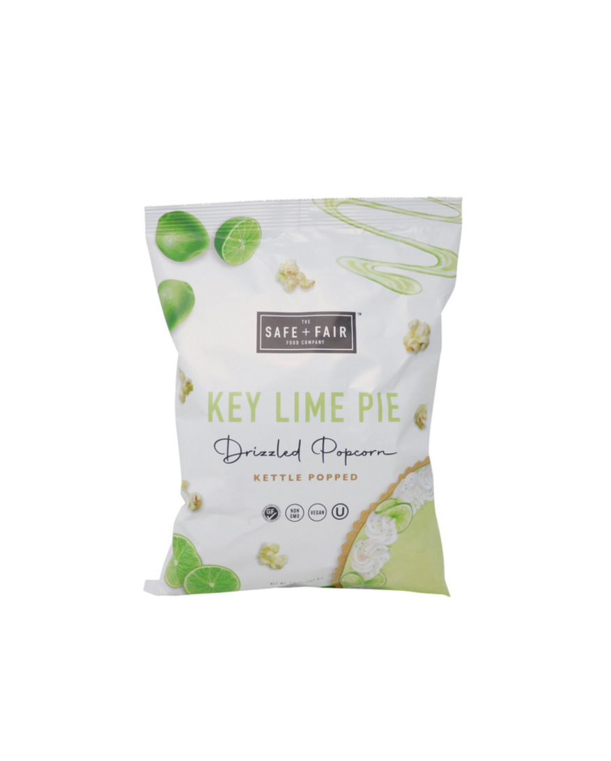 The Safe & Fair Food Company Drizzled Popcorn Key Lime Pie