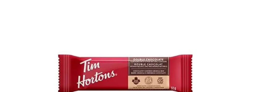 Tim Hortons Granola Bars Double Chocolate Canadian Import Individual Bar