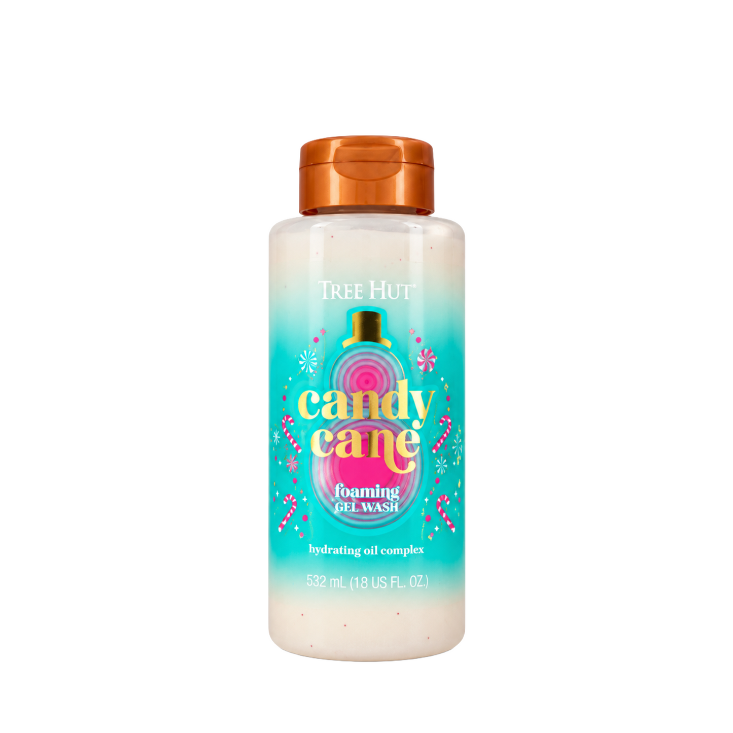 Tree Hut Foaming Gel Wash Candy Cane