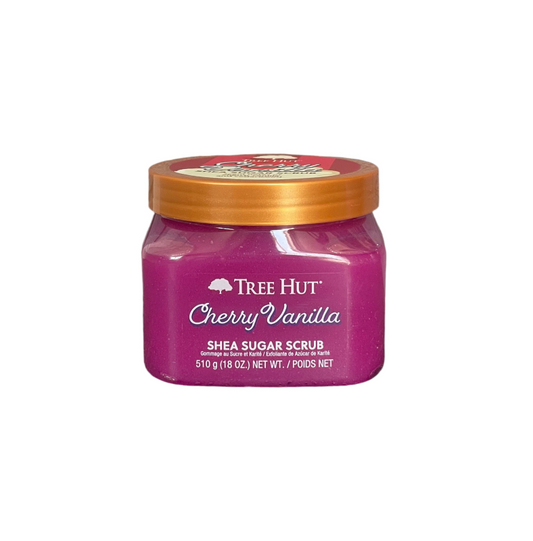 Tree Hut Shea Sugar Body Scrub Cherry Vanilla Front View