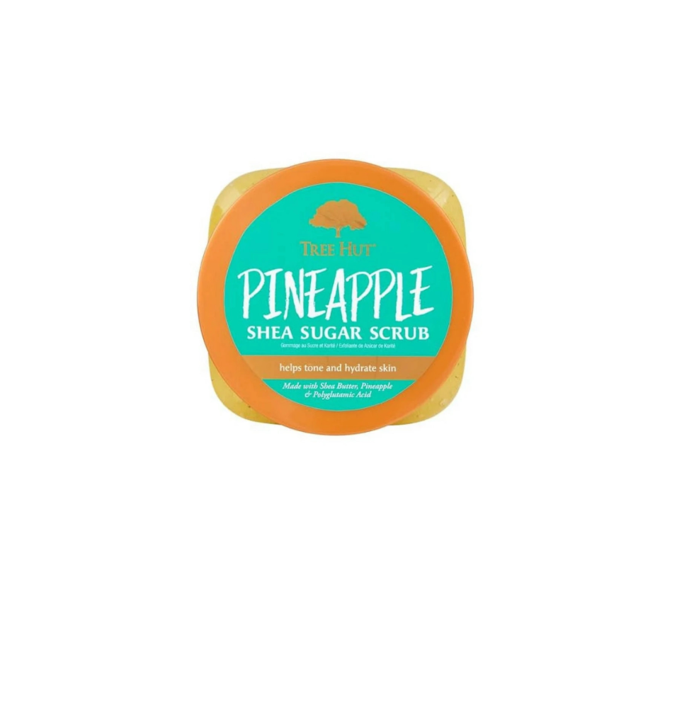 Tree Hut Shea Sugar Body Scrub Pineapple Lid