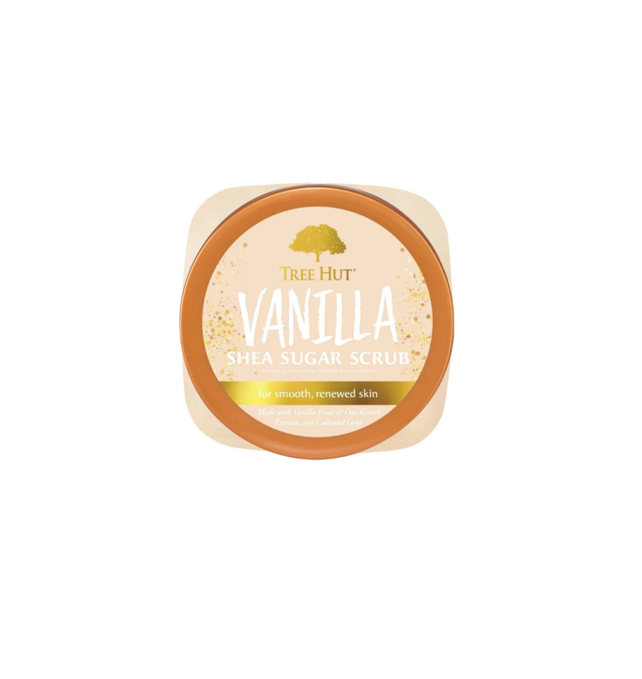 Tree Hut Shea Sugar Body Scrub Vanilla Lid