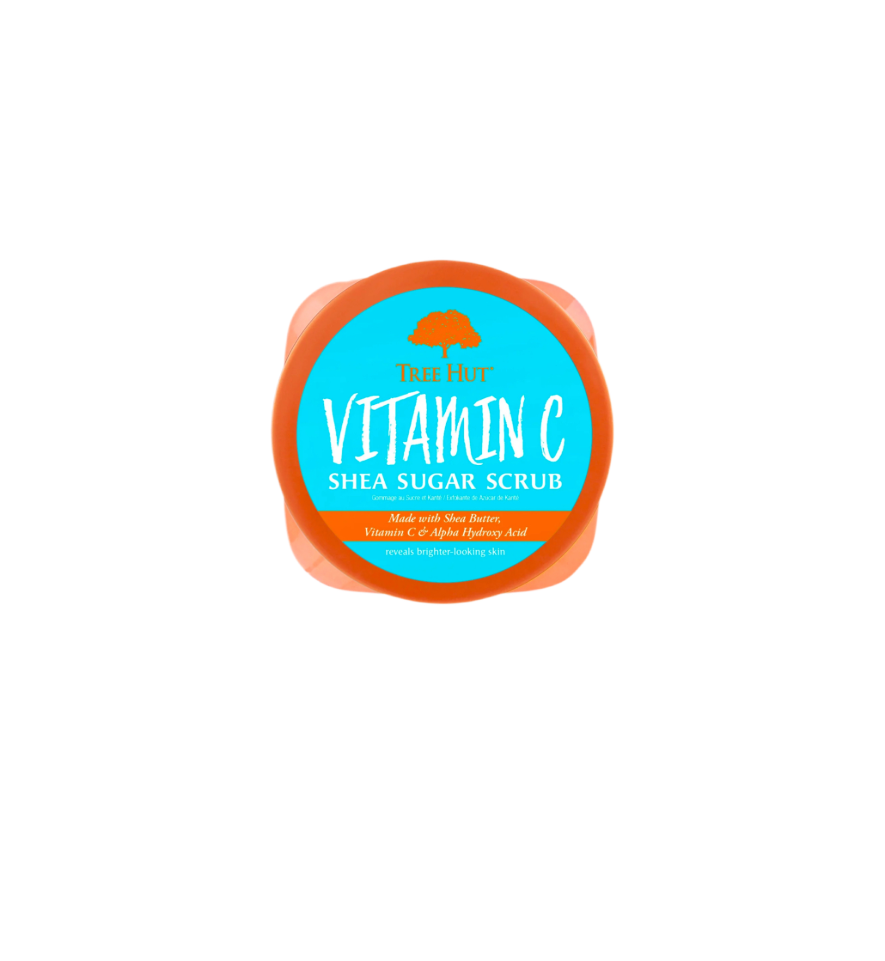 Tree Hut Shea Sugar Body Scrub Vitamin C Lid