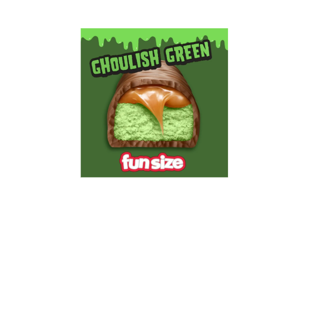 Twix Ghoulish Green Funsize