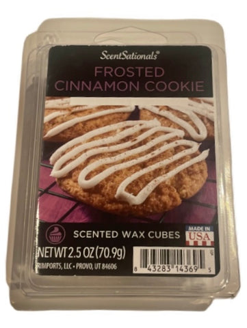 ScentSationals Wax Melts - FROSTED CINNAMON COOKIE