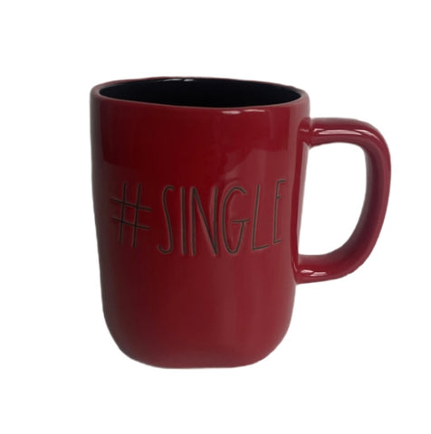 RAE DUNN Red Ceramic Mug - #SINGLE