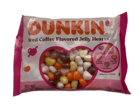 Dunkin Iced Coffee Flavored Jelly Hearts