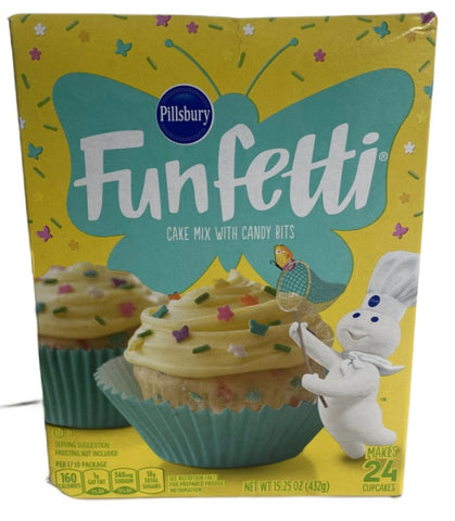 Pillsbury Funfetti Cake Mix With Candy Bits - YELLOW