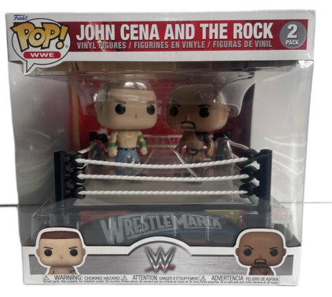 Funko POP! Figures - WWE JOHN CENA & THE ROCK