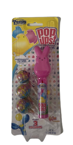 Peeps Push Ups! Lollipop - PINK BUNNY