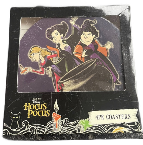 Disney Hocus Pocus - 4 Pack Coasters SANDERSON SISTERS