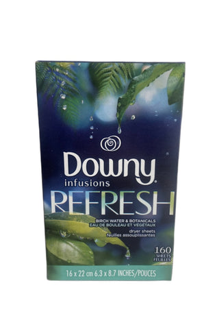 Tumble Dryer Sheets - DOWNY INFUSIONS - REFRESH