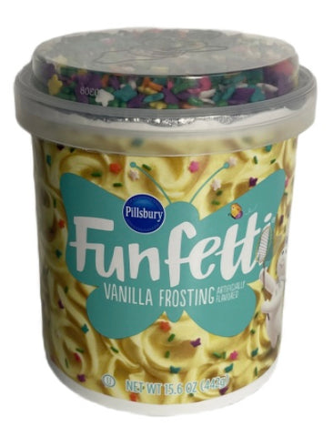 Pillsbury Funfetti Frosting & Sprinkles - YELLOW VANILLA
