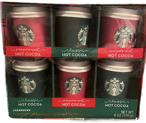 Starbucks Holiday Ornaments With Cocoa