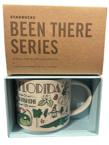 Starbucks Ceramic Mug - Been There Series - FLORIDA THE SUNSHINE STATE