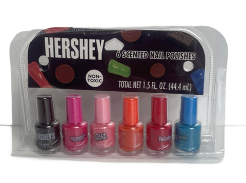 Hershey 6 Scented Nail Polishes