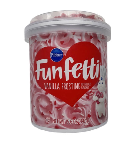 Pillsbury Funfetti Frosting & Sprinkles - PINK VANILLA
