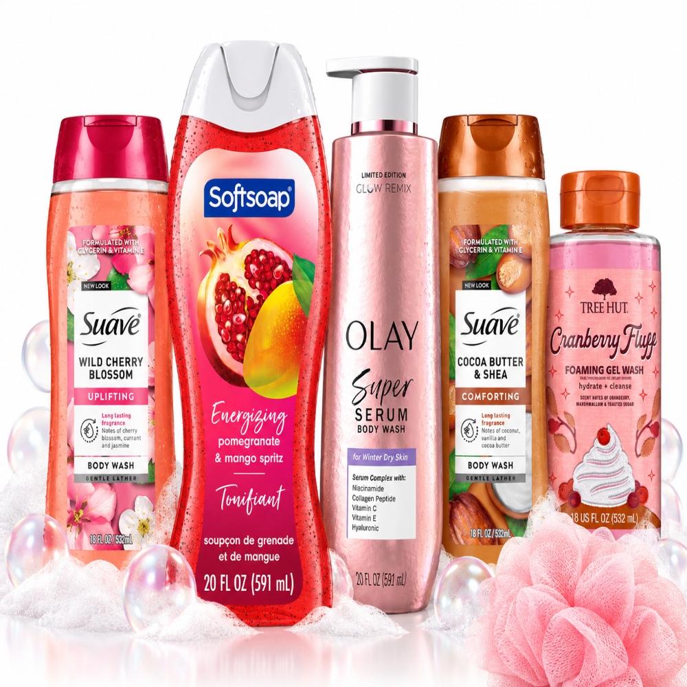 SHOWER GELS & BODY WASHES