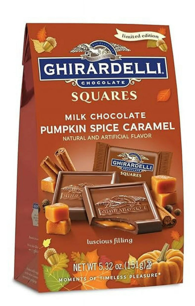 Ghirardelli - MILK CHOCOLATE PUMPKIN SPICE CARAMEL