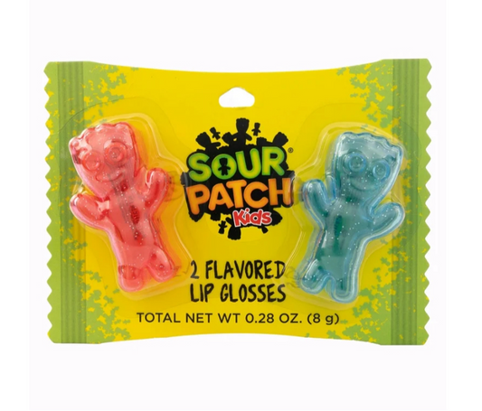 2 Piece Sour Patch Kids Flavoured Lip Gloss Set