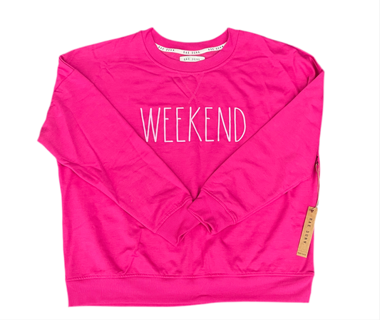 RAE DUNN Pink Jumper L - WEEKEND