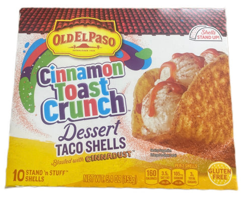 Old El Paso Dessert Taco Shells - CINNAMON TOAST CRUNCH