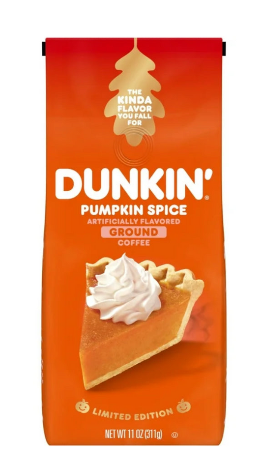 Dunkin Ground Coffee - PUMPKIN SPICE