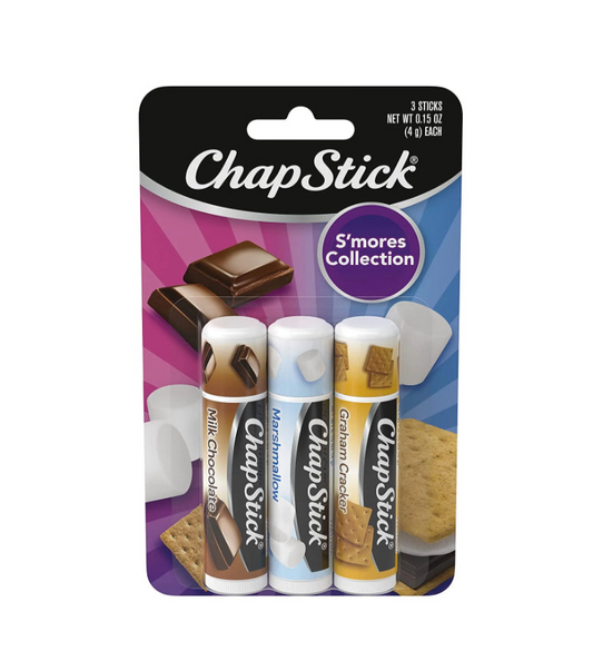 Chapstick 3 Set Lip Balm S’MORES COLLECTION