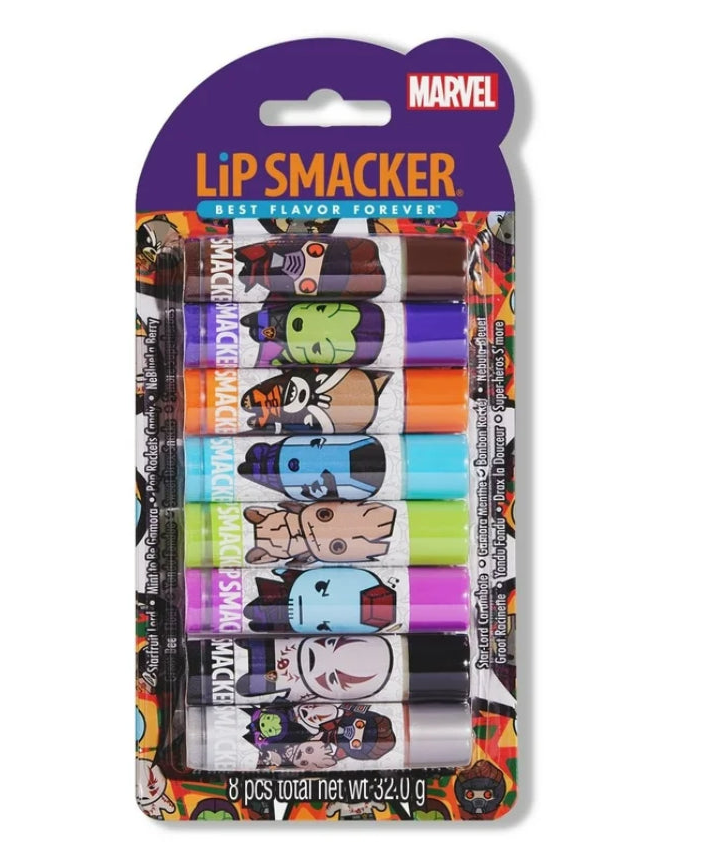 Lip Smacker 8 Piece Set Lip Balm - MARVEL GUARDIANS OF THE GALAXY