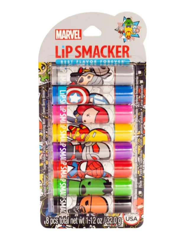 Lip Smacker 8 Piece Set Lip Balm - MARVEL AVENGERS