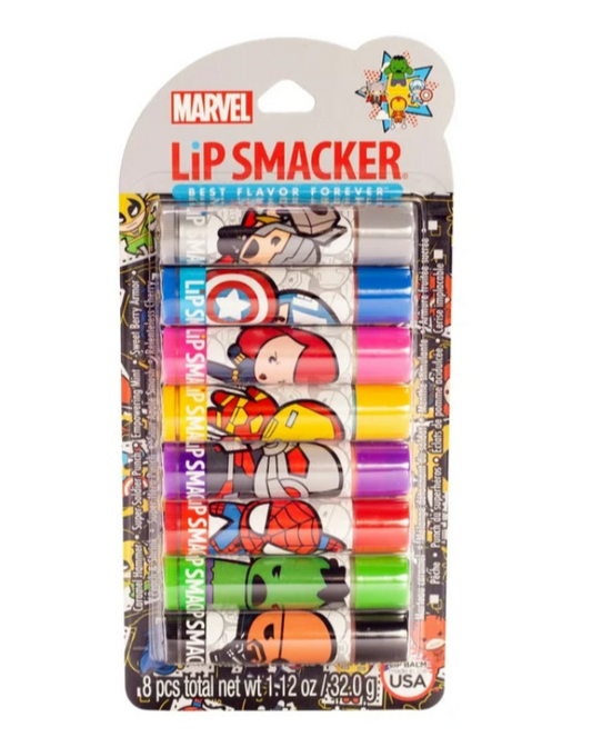 Lip Smacker 8 Piece Set Lip Balm - MARVEL AVENGERS