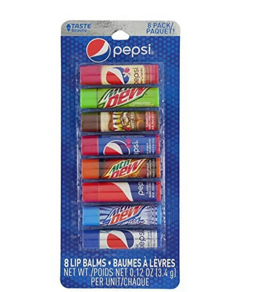 10 Piece Lip Balm Set - PEPSI