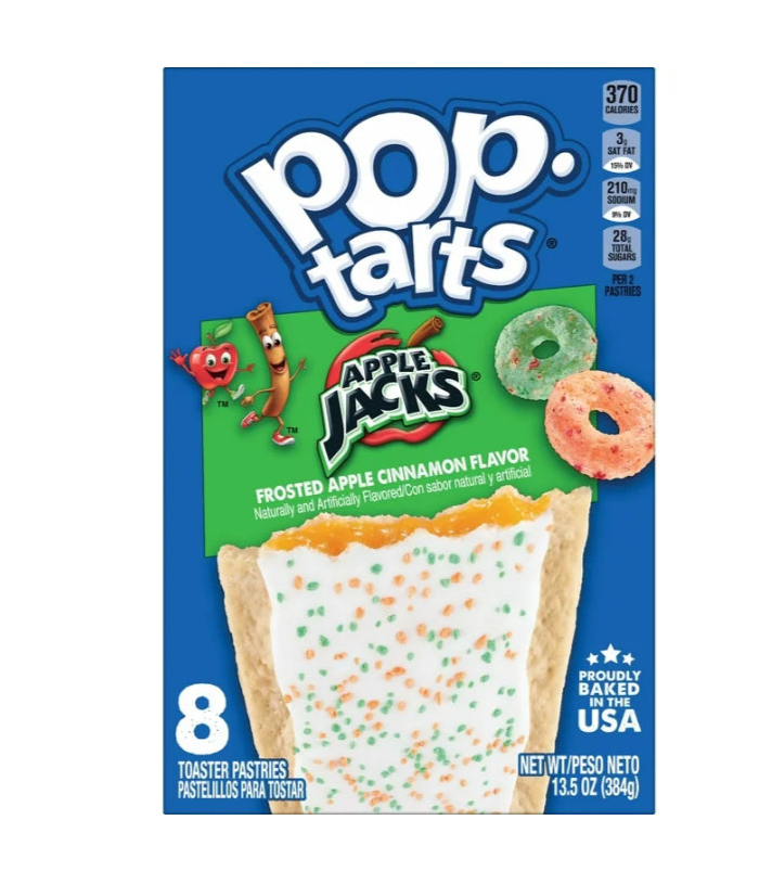 Pop Tarts - APPLE JACKS FROSTED APPLE CINNAMON