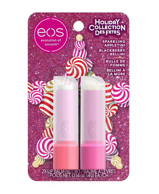 EOS 2 Set Lip Balm Set - HOLIDAY COLLECTION DES FETES