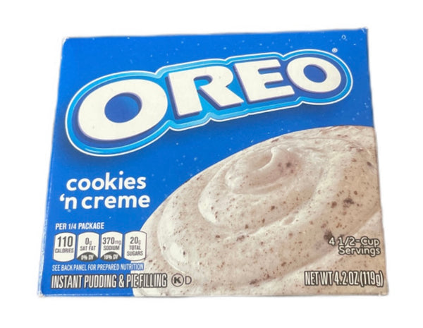 Oreo Instant Pudding & Pie Filling Mix - COOKIES ‘N CREME