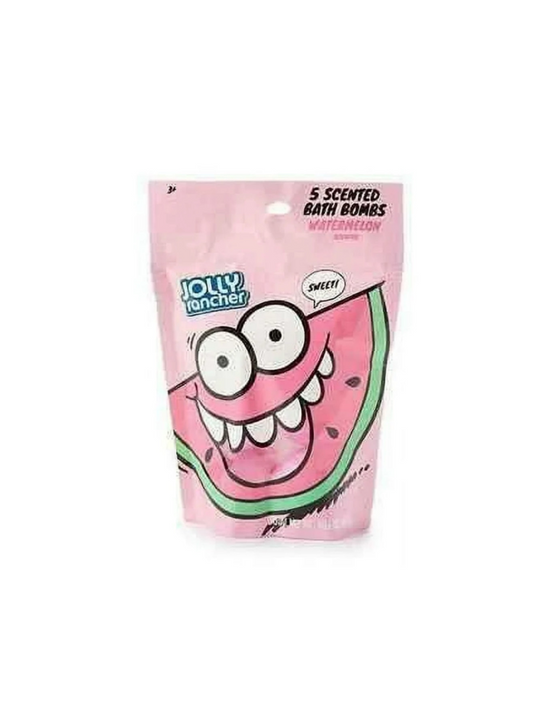 5 Pack Multipack Scented Bath Bombs Jolly Rancher Watermelon