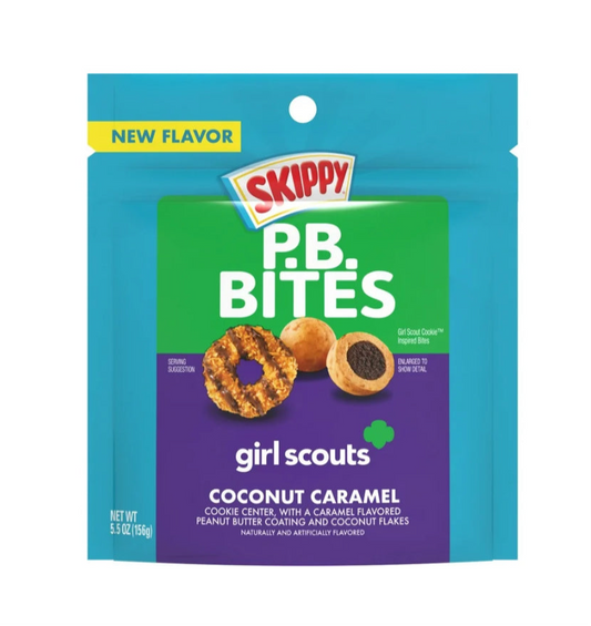 Skippy P.B. Bites - GIRL SCOUTS COCONUT CARAMEL