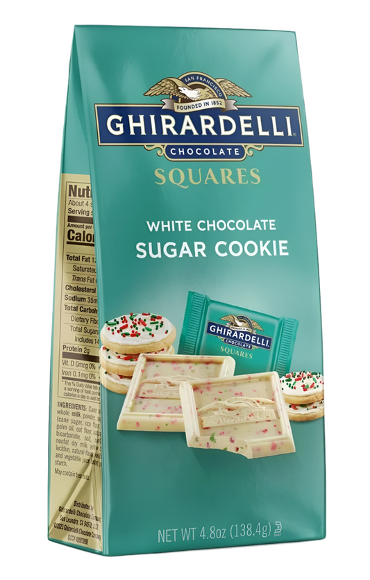 Ghirardelli Chocolate Squares - WHITE CHOCOLATE SUGAR COOKIE