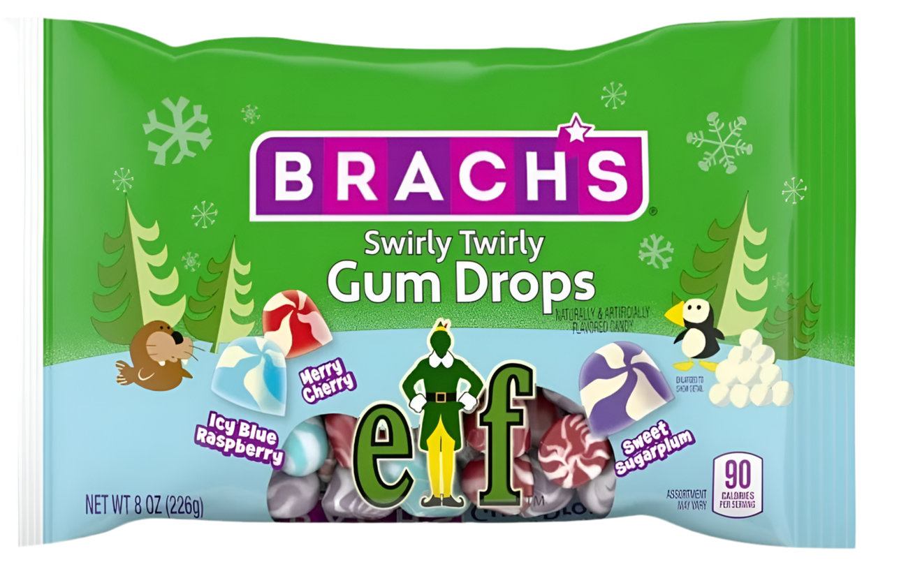 Brach’s Elf Swirly Twirly Gum Drops