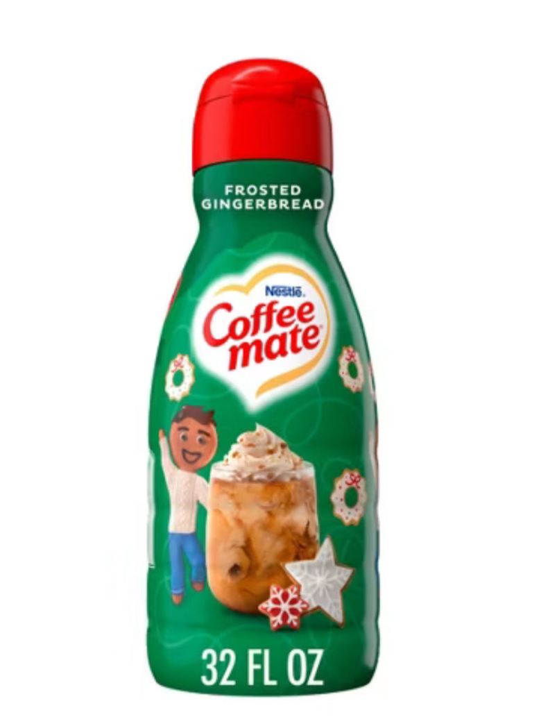 CoffeeMate Liquid Coffee Creamer - FROSTED GINGERBREAD