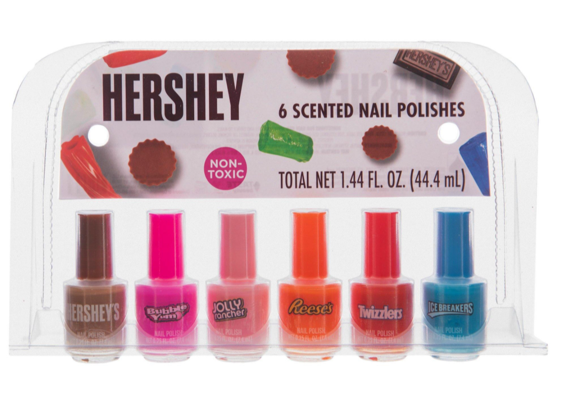 Hershey 6 Scented Nail Polishes