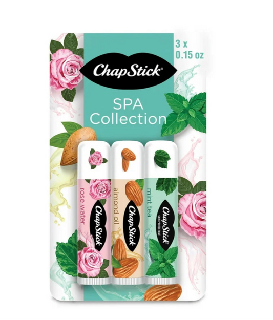 Chapstick 3 Set Lip Balm SPA COLLECTION