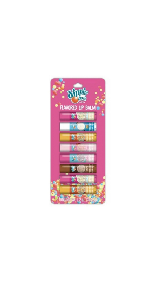 8 Piece Lip Balm Set Dippin Dots