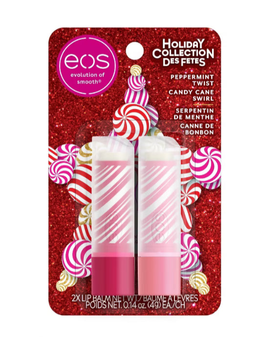 EOS 2 Set Lip Balm Set - HOLIDAY COLLECTION DES FETES