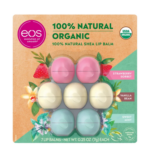 EOS 7 Piece Lip Balm Set