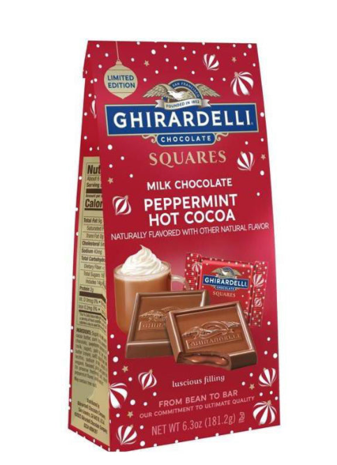 Ghirardelli - MILK CHOCOLATE PEPPERMINT HOT COCOA