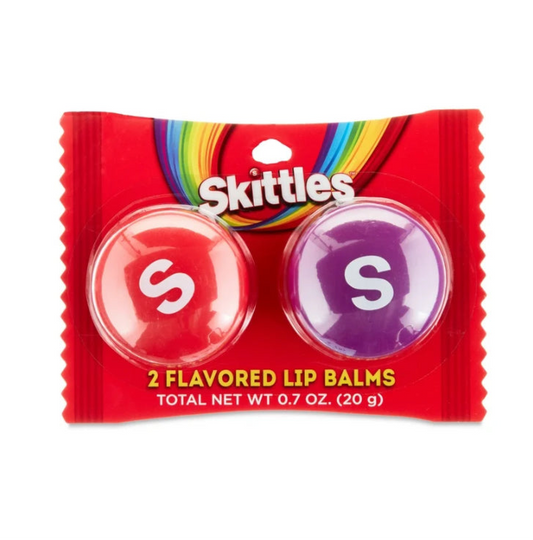 2 Piece Lip Balm Set - SKITTLES