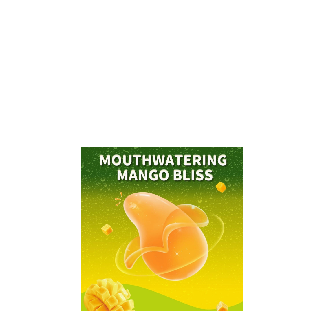 Amos Peelerz Gummy Mango Mouthwatering Mango Bliss