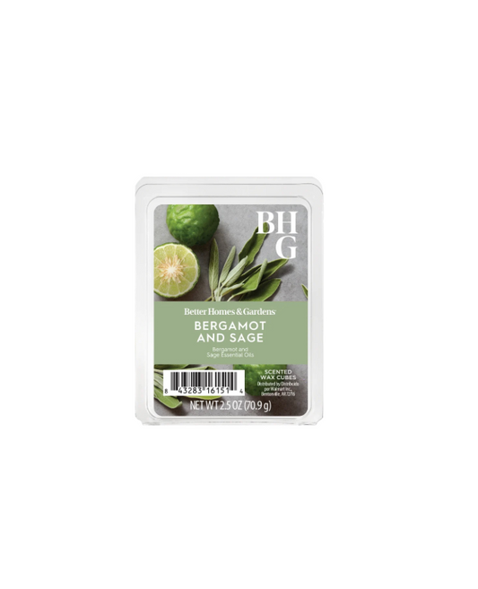 Better Homes And Gardens Wax Melts Bergamot And Sage Front View