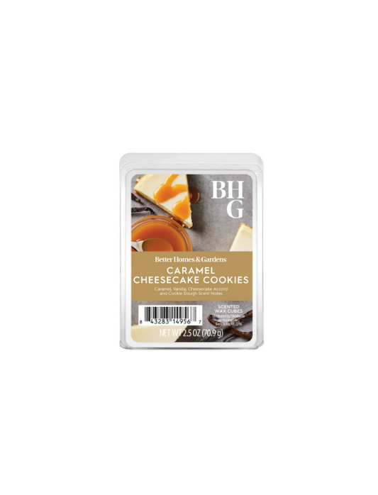 Better Homes And Gardens Wax Melts Caramel Cheesecake Cookie Front View
